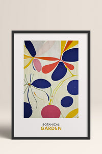 HOMEPACK Ahşap Çerçeveli Tablo Çerçeveli Poster Sanatsal Modern Duvar Dekoru FLOWER-251