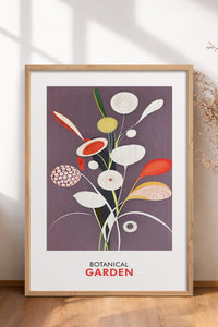 HOMEPACK Ahşap Çerçeveli Tablo Çerçeveli Poster Sanatsal Modern Duvar Dekoru FLOWER-253