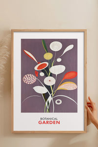 HOMEPACK Ahşap Çerçeveli Tablo Çerçeveli Poster Sanatsal Modern Duvar Dekoru FLOWER-253