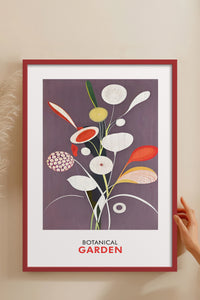 HOMEPACK Ahşap Çerçeveli Tablo Çerçeveli Poster Sanatsal Modern Duvar Dekoru FLOWER-253