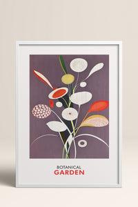 HOMEPACK Ahşap Çerçeveli Tablo Çerçeveli Poster Sanatsal Modern Duvar Dekoru FLOWER-253