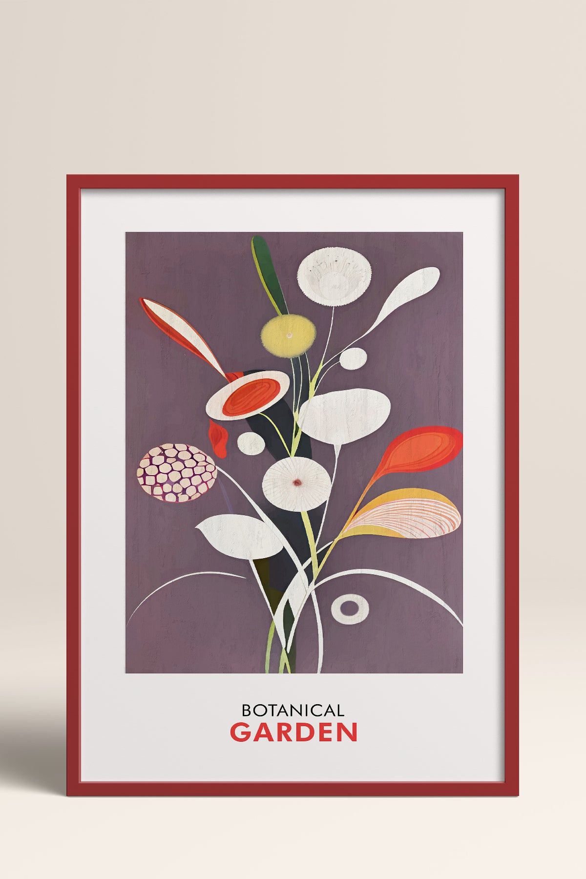 HOMEPACK Ahşap Çerçeveli Tablo Çerçeveli Poster Sanatsal Modern Duvar Dekoru FLOWER-253
