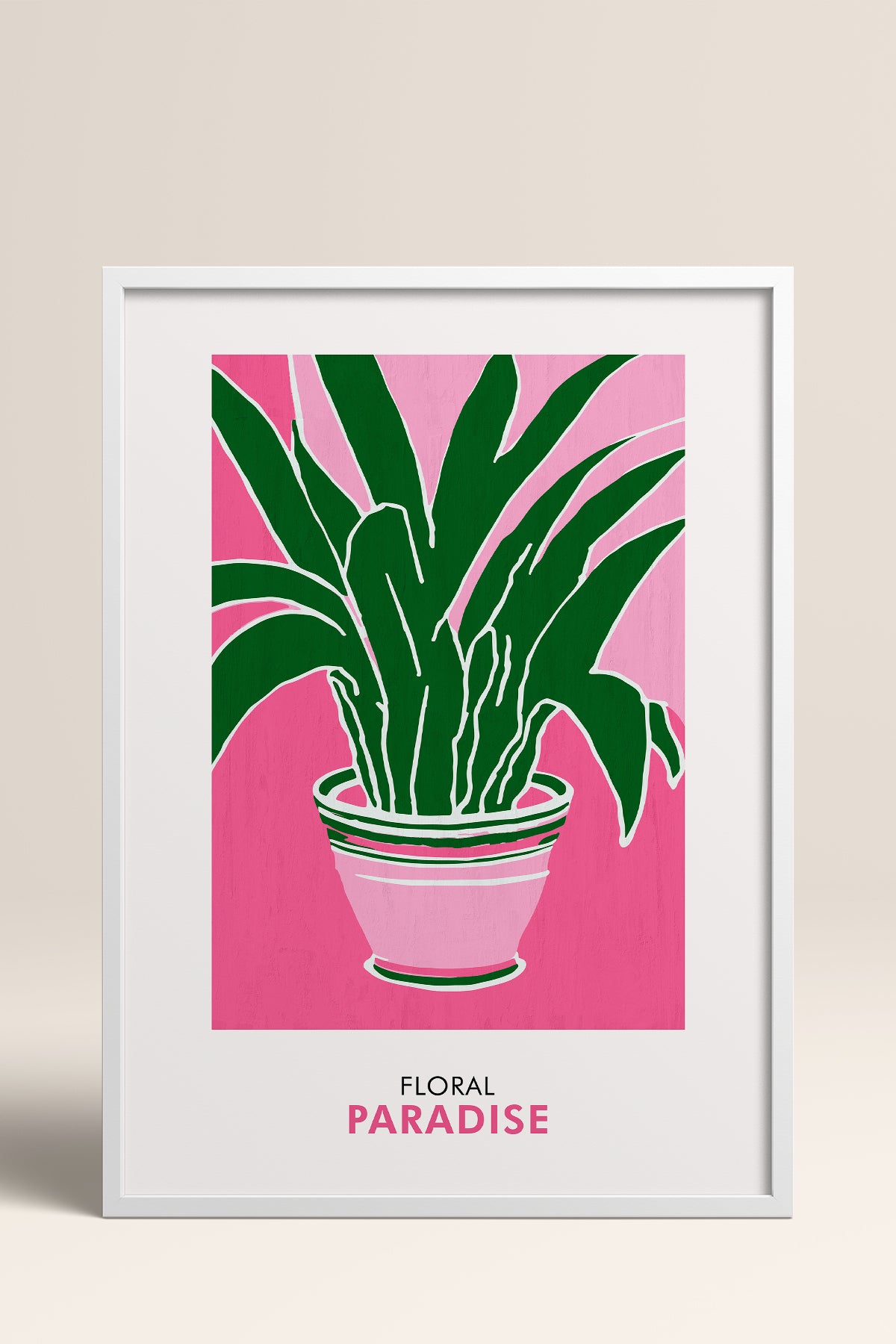 HOMEPACK Ahşap Çerçeveli Tablo Çerçeveli Poster Sanatsal Modern Duvar Dekoru FLOWER-257