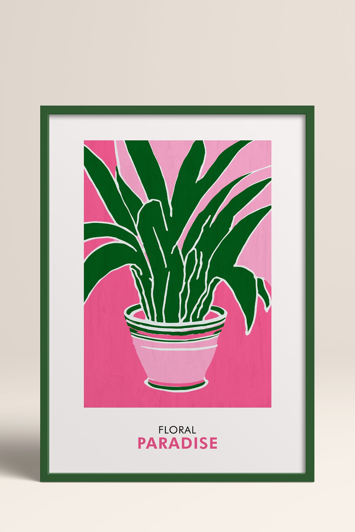HOMEPACK Ahşap Çerçeveli Tablo Çerçeveli Poster Sanatsal Modern Duvar Dekoru FLOWER-257