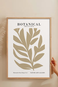 HOMEPACK Ahşap Çerçeveli Tablo Çerçeveli Poster Sanatsal Modern Duvar Dekoru FLOWER-259