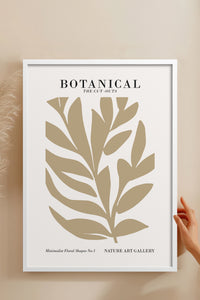 HOMEPACK Ahşap Çerçeveli Tablo Çerçeveli Poster Sanatsal Modern Duvar Dekoru FLOWER-259