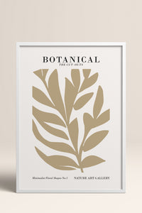HOMEPACK Ahşap Çerçeveli Tablo Çerçeveli Poster Sanatsal Modern Duvar Dekoru FLOWER-259