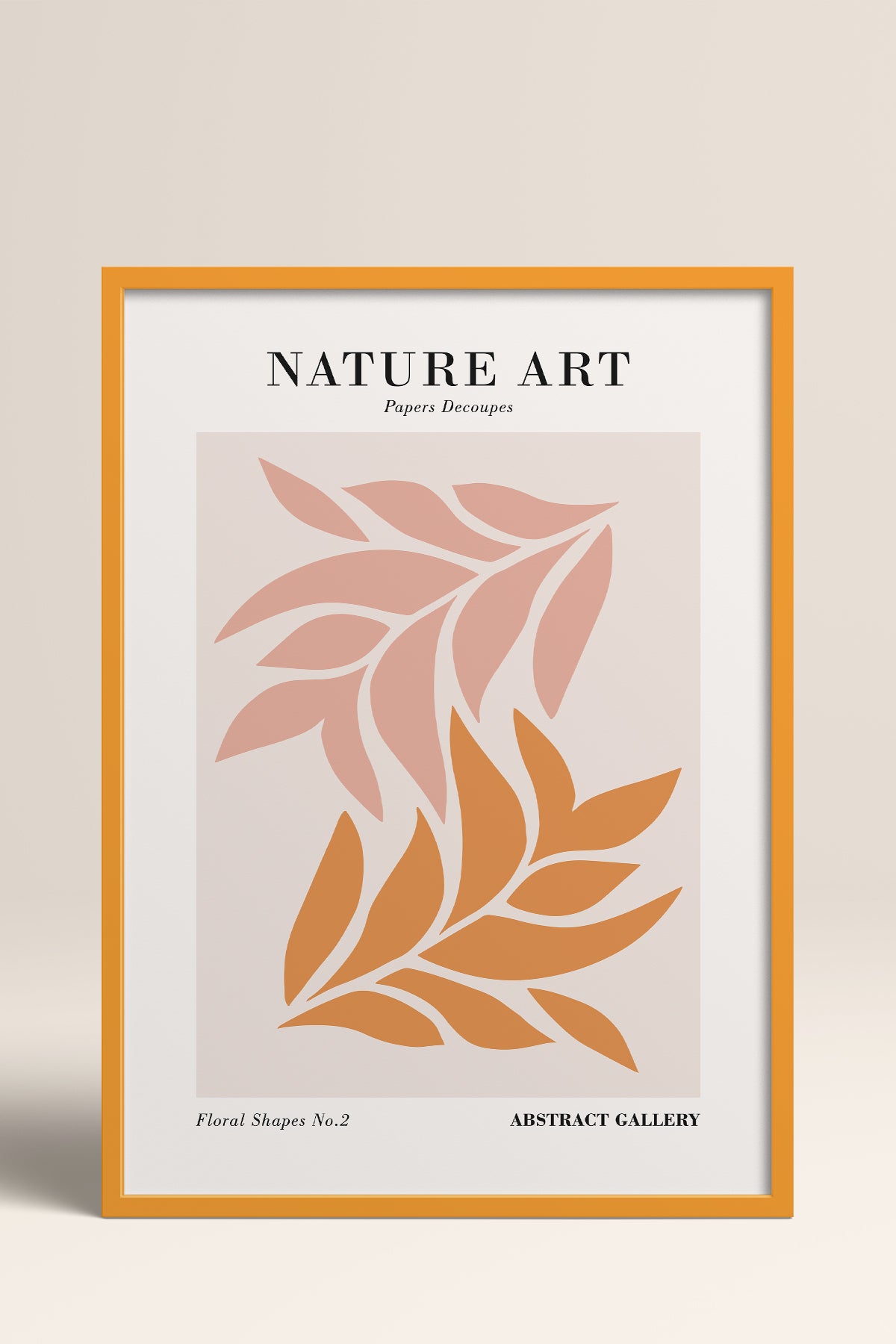 HOMEPACK Ahşap Çerçeveli Tablo Çerçeveli Poster Sanatsal Modern Duvar Dekoru FLOWER-260