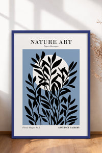 HOMEPACK Ahşap Çerçeveli Tablo Çerçeveli Poster Sanatsal Modern Duvar Dekoru FLOWER-261