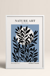 HOMEPACK Ahşap Çerçeveli Tablo Çerçeveli Poster Sanatsal Modern Duvar Dekoru FLOWER-261