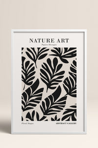 HOMEPACK Ahşap Çerçeveli Tablo Çerçeveli Poster Sanatsal Modern Duvar Dekoru FLOWER-262