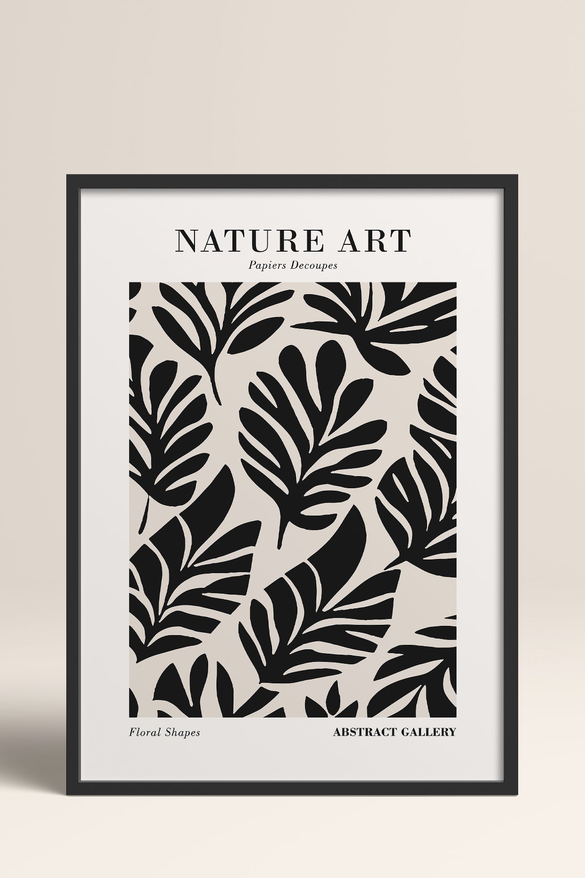 HOMEPACK Ahşap Çerçeveli Tablo Çerçeveli Poster Sanatsal Modern Duvar Dekoru FLOWER-262