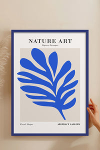 HOMEPACK Ahşap Çerçeveli Tablo Çerçeveli Poster Sanatsal Modern Duvar Dekoru FLOWER-263