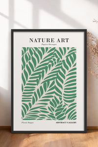 HOMEPACK Ahşap Çerçeveli Tablo Çerçeveli Poster Sanatsal Modern Duvar Dekoru FLOWER-264