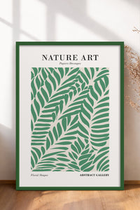 HOMEPACK Ahşap Çerçeveli Tablo Çerçeveli Poster Sanatsal Modern Duvar Dekoru FLOWER-264