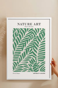 HOMEPACK Ahşap Çerçeveli Tablo Çerçeveli Poster Sanatsal Modern Duvar Dekoru FLOWER-264