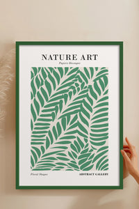 HOMEPACK Ahşap Çerçeveli Tablo Çerçeveli Poster Sanatsal Modern Duvar Dekoru FLOWER-264