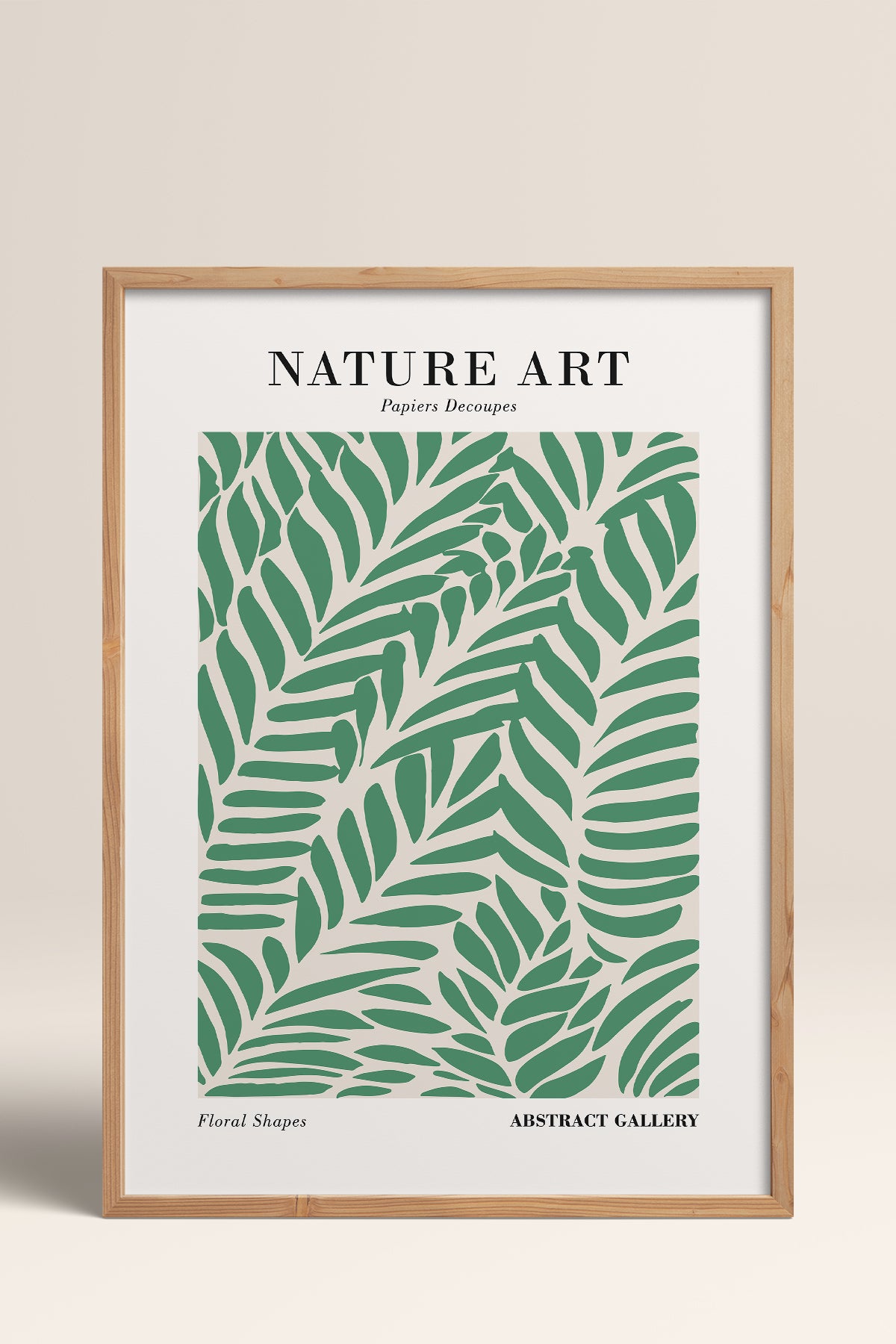 HOMEPACK Ahşap Çerçeveli Tablo Çerçeveli Poster Sanatsal Modern Duvar Dekoru FLOWER-264