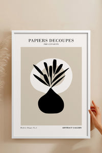 HOMEPACK Ahşap Çerçeveli Tablo Çerçeveli Poster Sanatsal Modern Duvar Dekoru FLOWER-265
