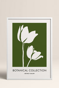HOMEPACK Ahşap Çerçeveli Tablo Çerçeveli Poster Sanatsal Modern Duvar Dekoru FLOWER-267