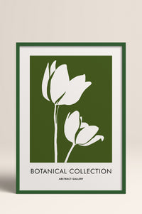 HOMEPACK Ahşap Çerçeveli Tablo Çerçeveli Poster Sanatsal Modern Duvar Dekoru FLOWER-267