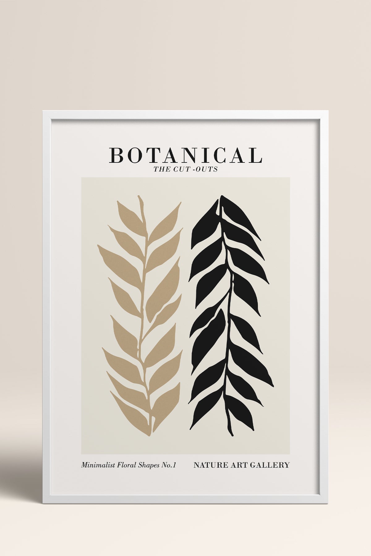 HOMEPACK Ahşap Çerçeveli Tablo Çerçeveli Poster Sanatsal Modern Duvar Dekoru FLOWER-268