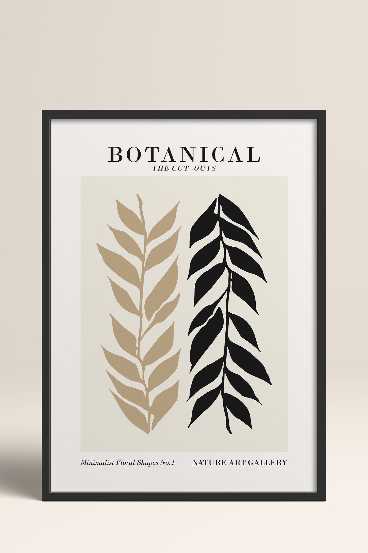 HOMEPACK Ahşap Çerçeveli Tablo Çerçeveli Poster Sanatsal Modern Duvar Dekoru FLOWER-268