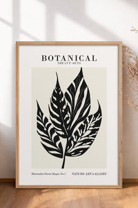 HOMEPACK Ahşap Çerçeveli Tablo Çerçeveli Poster Sanatsal Modern Duvar Dekoru FLOWER-269