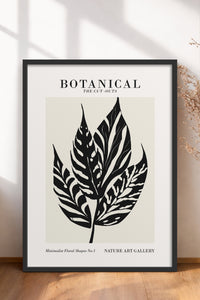 HOMEPACK Ahşap Çerçeveli Tablo Çerçeveli Poster Sanatsal Modern Duvar Dekoru FLOWER-269