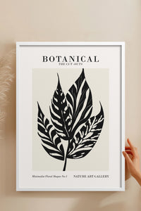 HOMEPACK Ahşap Çerçeveli Tablo Çerçeveli Poster Sanatsal Modern Duvar Dekoru FLOWER-269