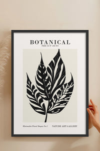 HOMEPACK Ahşap Çerçeveli Tablo Çerçeveli Poster Sanatsal Modern Duvar Dekoru FLOWER-269