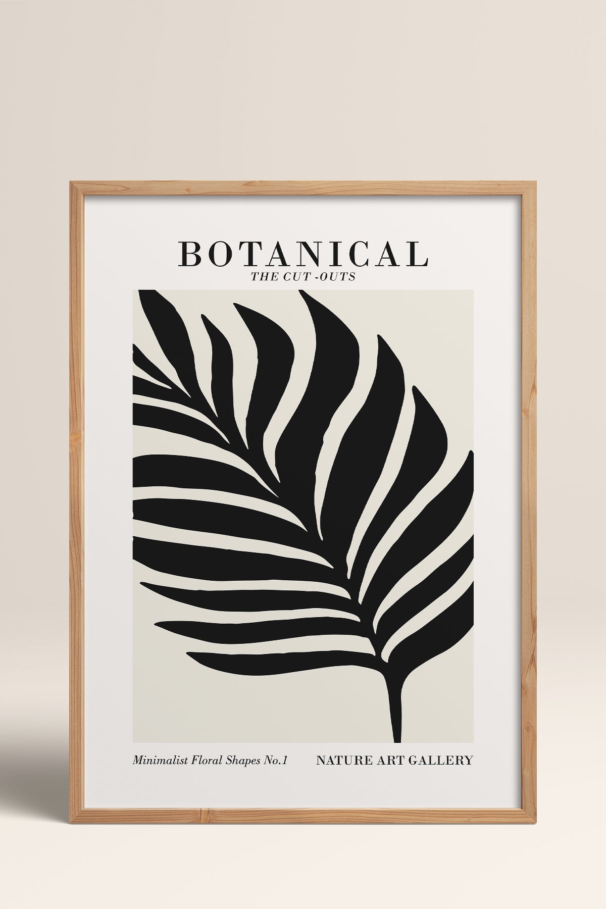 HOMEPACK Ahşap Çerçeveli Tablo Çerçeveli Poster Sanatsal Modern Duvar Dekoru FLOWER-271