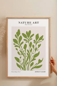 HOMEPACK Ahşap Çerçeveli Tablo Çerçeveli Poster Sanatsal Modern Duvar Dekoru FLOWER-278