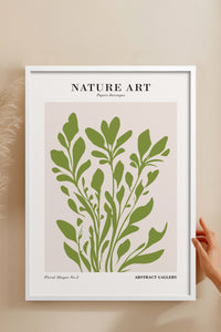 HOMEPACK Ahşap Çerçeveli Tablo Çerçeveli Poster Sanatsal Modern Duvar Dekoru FLOWER-278