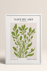 HOMEPACK Ahşap Çerçeveli Tablo Çerçeveli Poster Sanatsal Modern Duvar Dekoru FLOWER-278