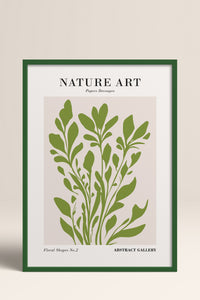 HOMEPACK Ahşap Çerçeveli Tablo Çerçeveli Poster Sanatsal Modern Duvar Dekoru FLOWER-278