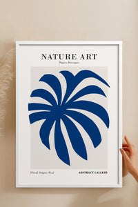 HOMEPACK Ahşap Çerçeveli Tablo Çerçeveli Poster Sanatsal Modern Duvar Dekoru FLOWER-281