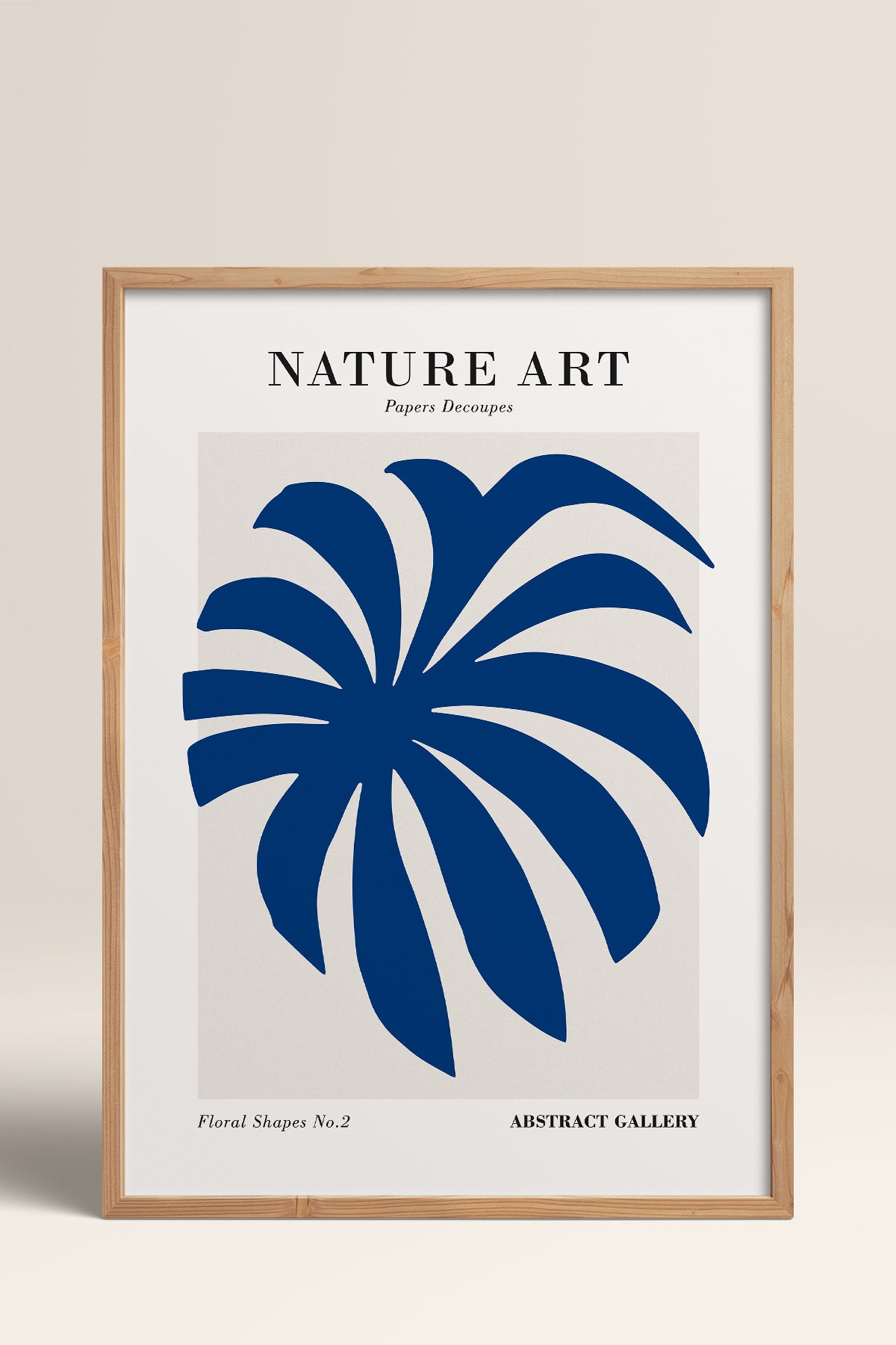 HOMEPACK Ahşap Çerçeveli Tablo Çerçeveli Poster Sanatsal Modern Duvar Dekoru FLOWER-281