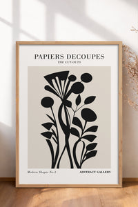 HOMEPACK Ahşap Çerçeveli Tablo Çerçeveli Poster Sanatsal Modern Duvar Dekoru FLOWER-286