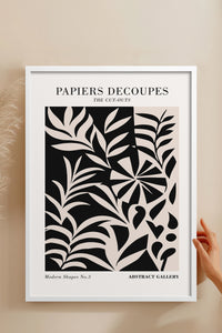 HOMEPACK Ahşap Çerçeveli Tablo Çerçeveli Poster Sanatsal Modern Duvar Dekoru FLOWER-289