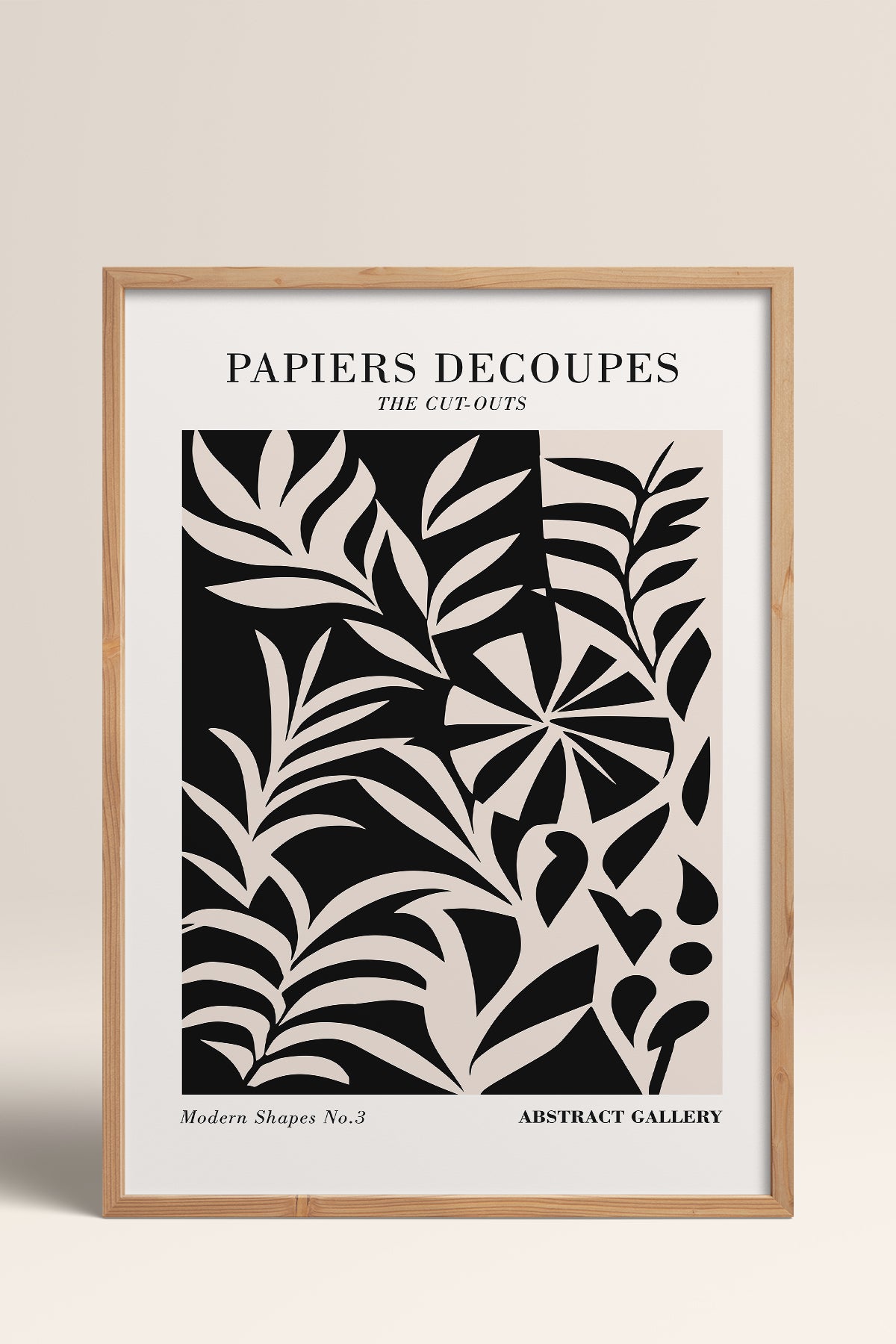 HOMEPACK Ahşap Çerçeveli Tablo Çerçeveli Poster Sanatsal Modern Duvar Dekoru FLOWER-289