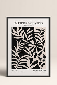 HOMEPACK Ahşap Çerçeveli Tablo Çerçeveli Poster Sanatsal Modern Duvar Dekoru FLOWER-289