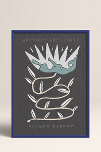 HOMEPACK Ahşap Çerçeveli Tablo Çerçeveli Poster Sanatsal Modern Duvar Dekoru FLOWER-29