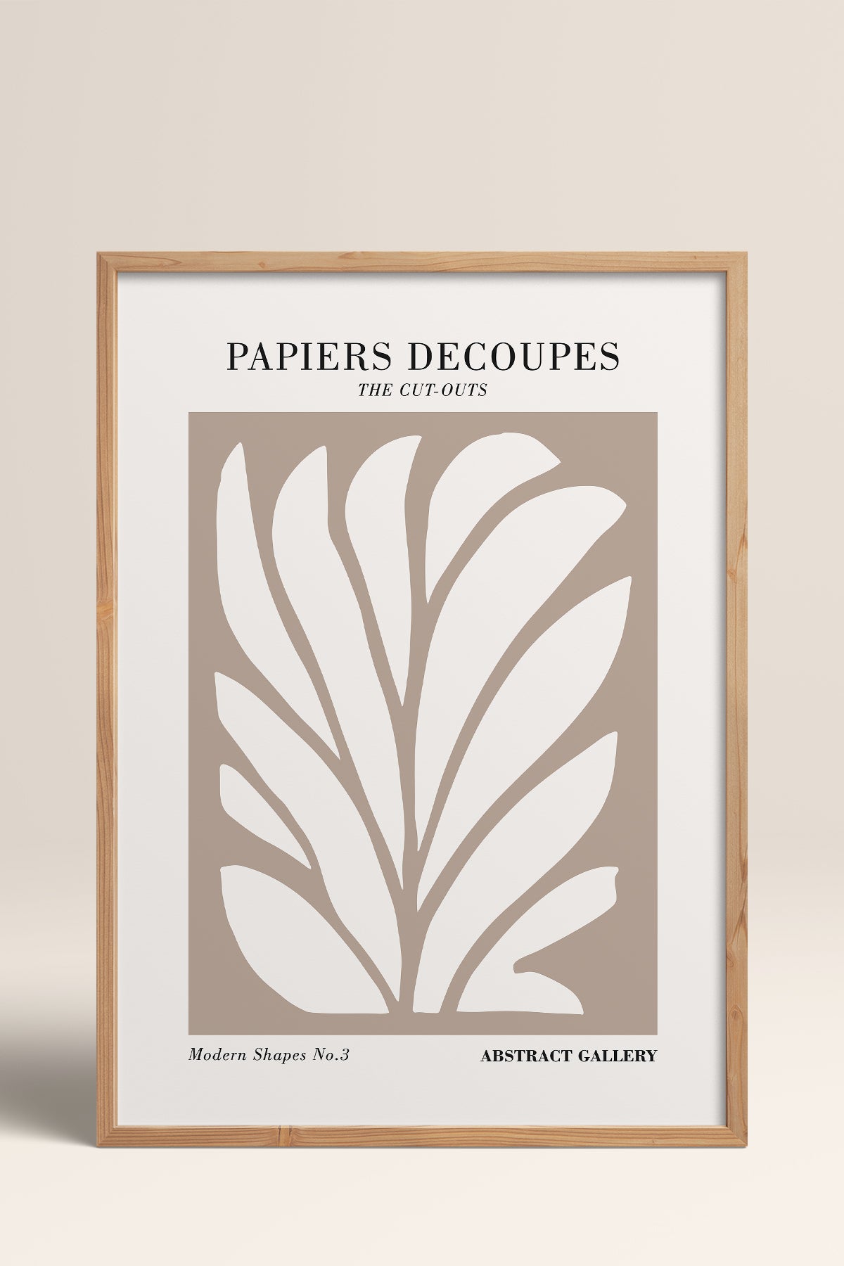 HOMEPACK Ahşap Çerçeveli Tablo Çerçeveli Poster Sanatsal Modern Duvar Dekoru FLOWER-292