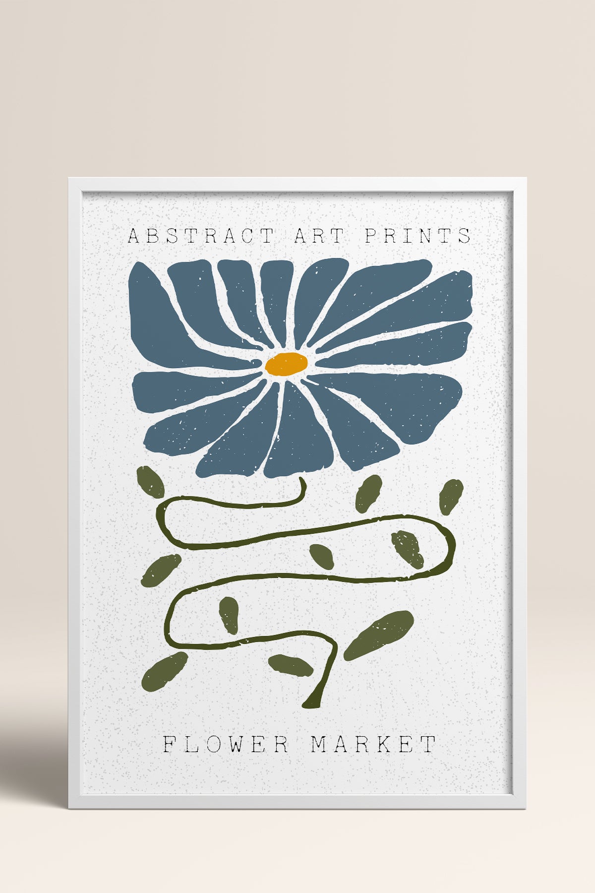 HOMEPACK Ahşap Çerçeveli Tablo Çerçeveli Poster Sanatsal Modern Duvar Dekoru FLOWER-31