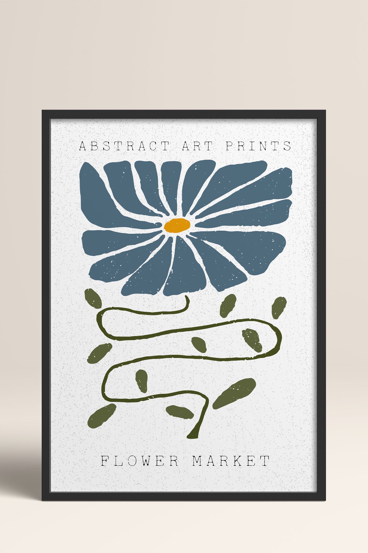 HOMEPACK Ahşap Çerçeveli Tablo Çerçeveli Poster Sanatsal Modern Duvar Dekoru FLOWER-31