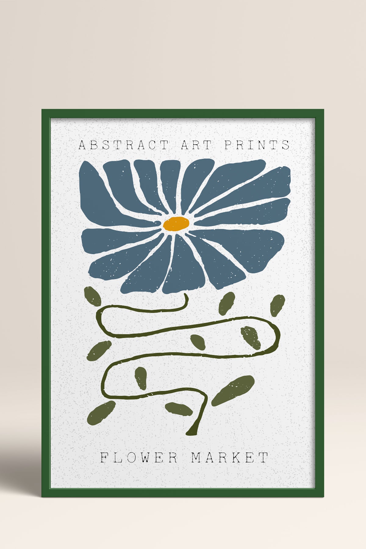 HOMEPACK Ahşap Çerçeveli Tablo Çerçeveli Poster Sanatsal Modern Duvar Dekoru FLOWER-31