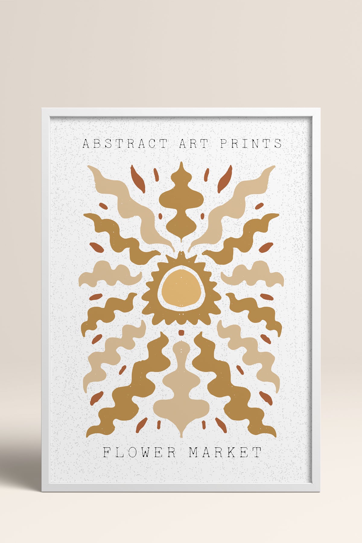 HOMEPACK Ahşap Çerçeveli Tablo Çerçeveli Poster Sanatsal Modern Duvar Dekoru FLOWER-33