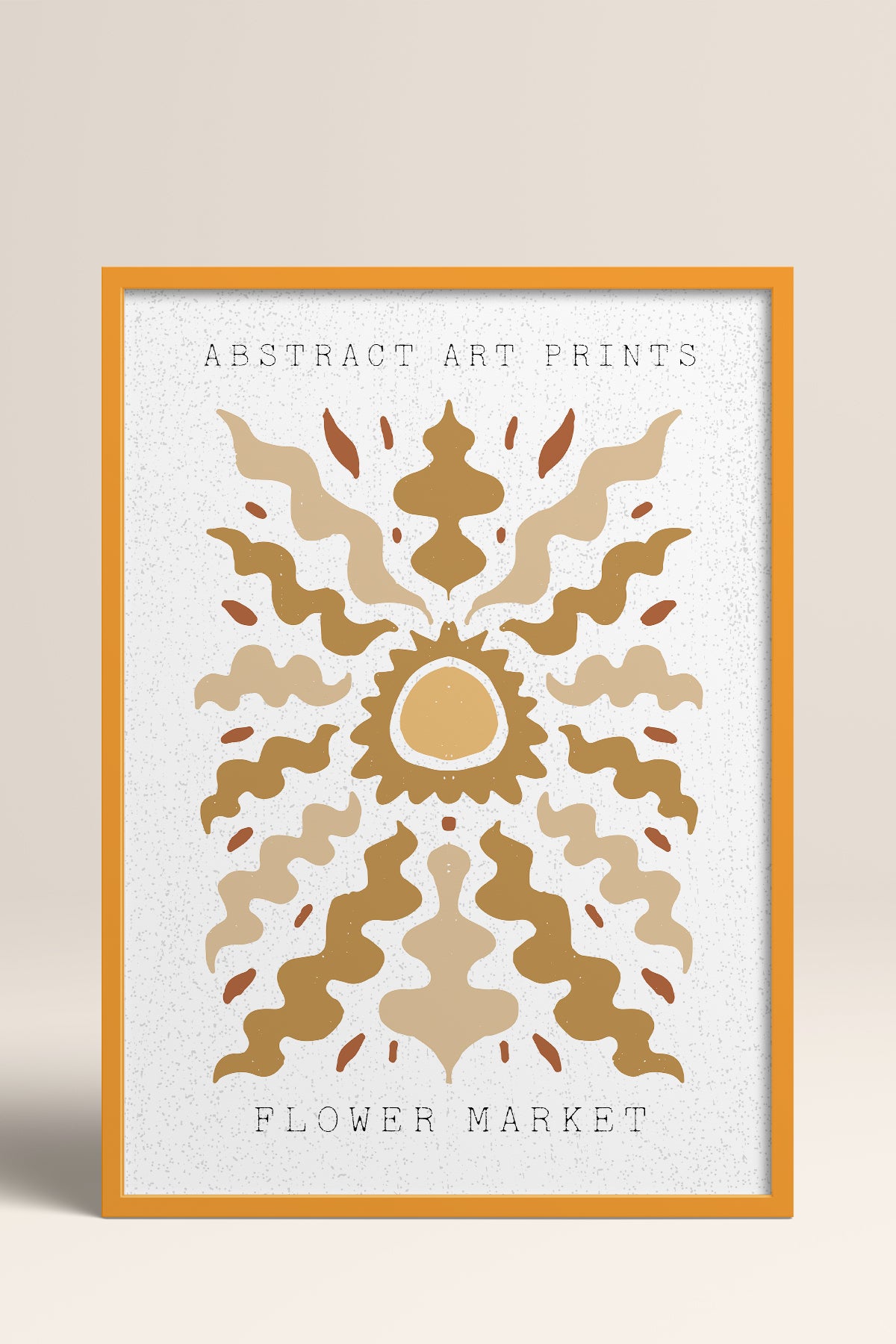 HOMEPACK Ahşap Çerçeveli Tablo Çerçeveli Poster Sanatsal Modern Duvar Dekoru FLOWER-33