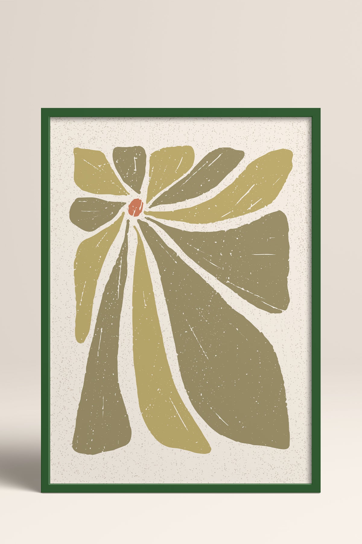 HOMEPACK Ahşap Çerçeveli Tablo Çerçeveli Poster Sanatsal Modern Duvar Dekoru FLOWER-51